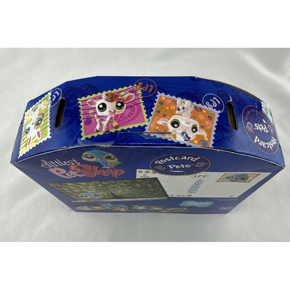 NEW LPS Littlest Pet Shop Peacock #1069 Postcard Pets 2009 Hasbro - Picture 4 of 5